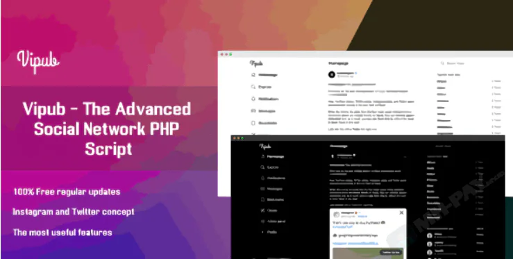 Vipub – The Advanced Social Network PHP Script